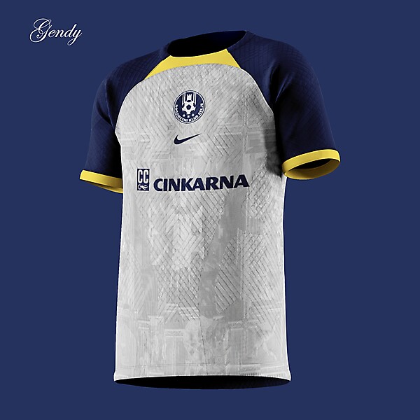 NK Celje away kit concept