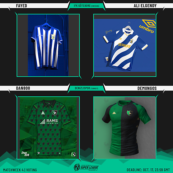 DFSL3 | Matchweek 4 | Voting [4]