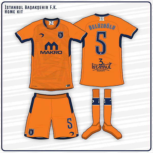 İstanbul Başakşehir F.K. | Home kit (REUPLOAD)