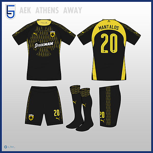 AEK Athens Away