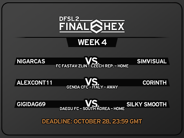 [FINAL HEX WEEK 4] Fixtures