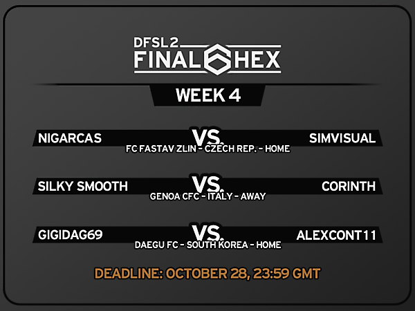 [FINAL HEX WEEK 4] Fixtures (FIXED!)
