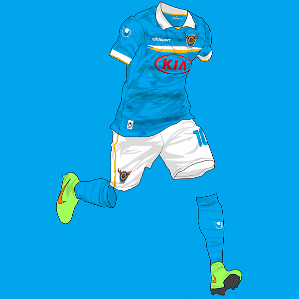 Daegu FC Home Kit x Uhlsport