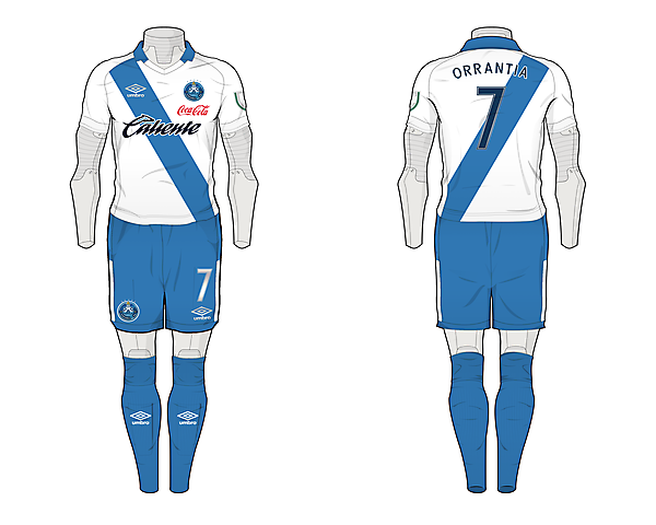 Round 2 : Club Puebla - Home Kit 