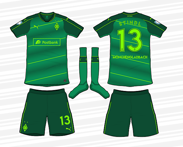 Borussia Mönchengladbach - Away Kit