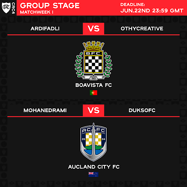 Group C - Matchweek 1