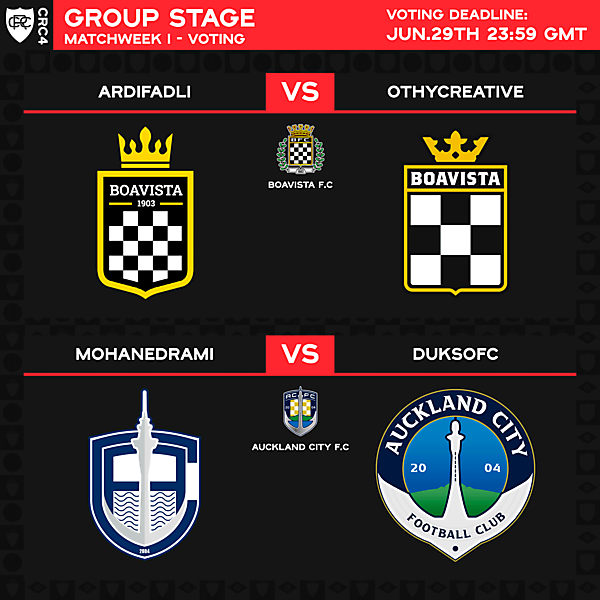 Group C - Matchweek 1 - Voting
