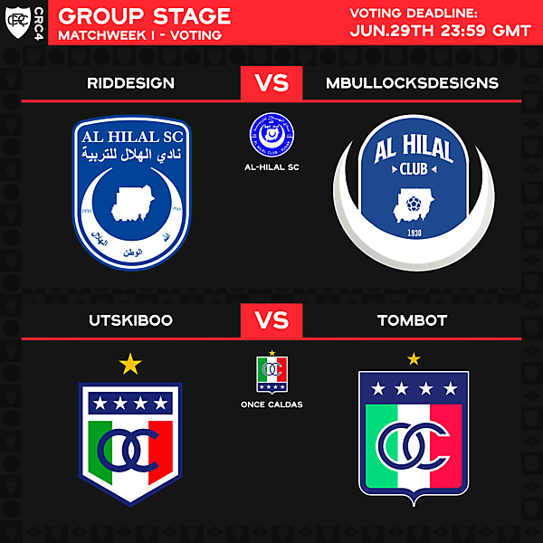Group F - Matchweek 1 - Voting