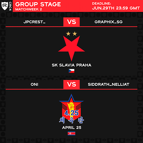 Group A - Matchweek 2