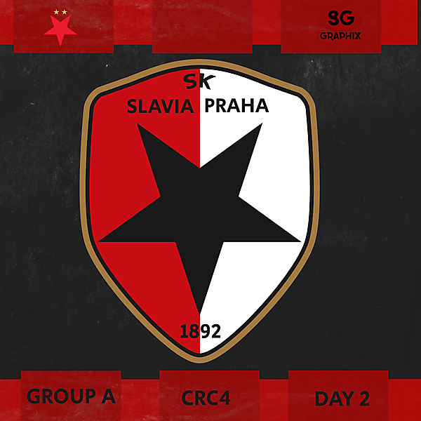 Sportovnì Klub Slavia Praha-Fotbal Crest Redesign| CRC 4 Matchday 2