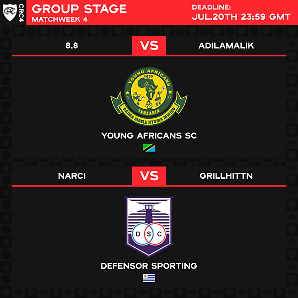 Group B - Matchweek 4