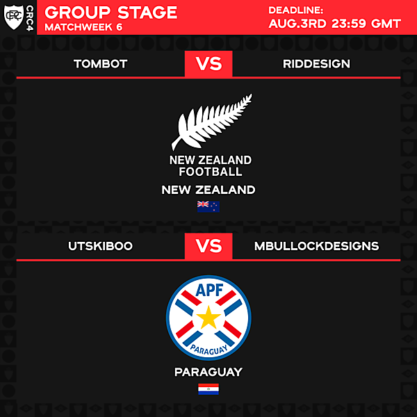 Group F - Matchweek 6