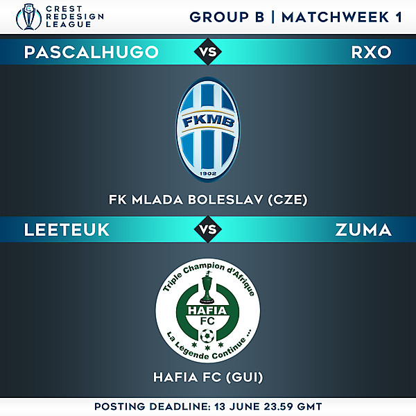 Group B - Matchweek 1