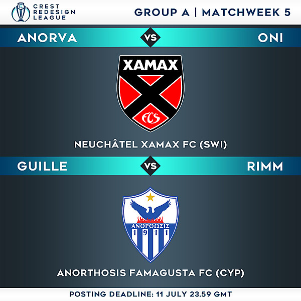 Group A - Matchweek 5