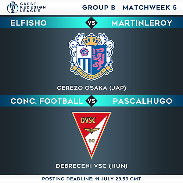 Group B - Matchweek 5