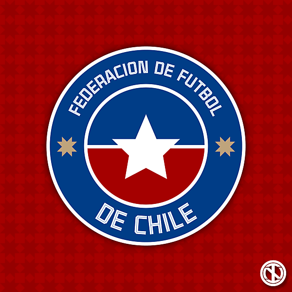 Federación de Fútbol de Chile | Crest Redesign Concept