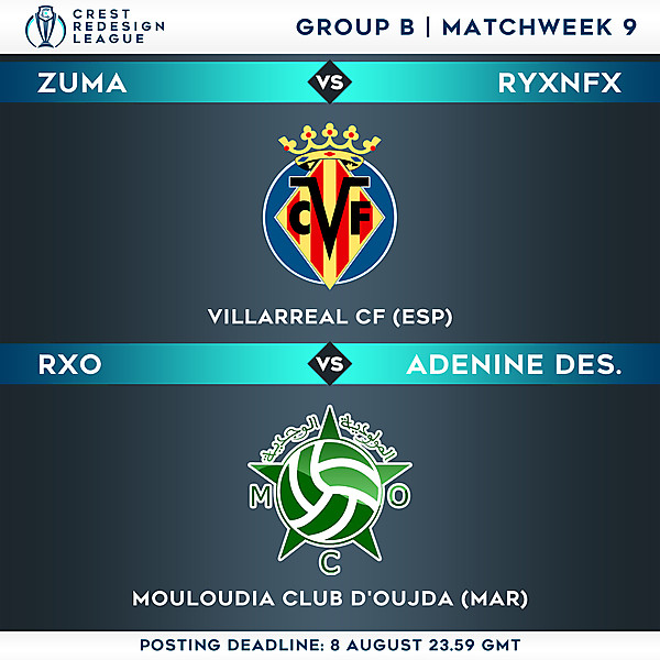 Group B - Matchweek 9