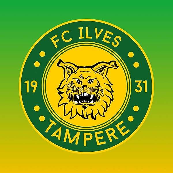 Fc Ilves Tampere Crest Redesign 