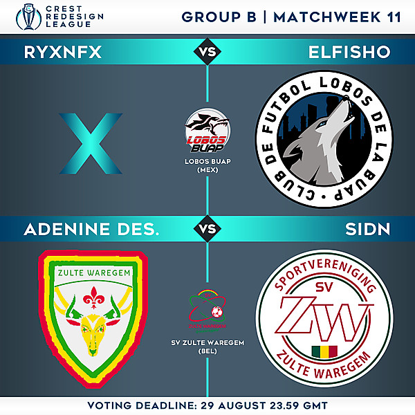 Group B - Matchweek 11 - Voting