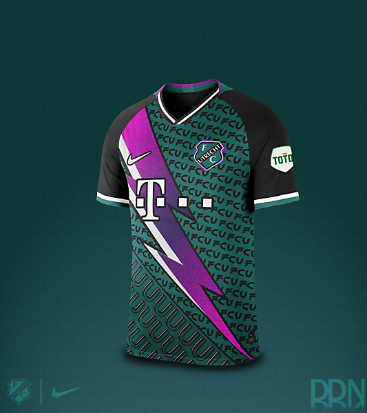 FC Utrecht 90's by @Ukits2 ukitsdesign