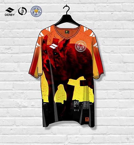 leicester third x the prodigy (the day is my enemy)