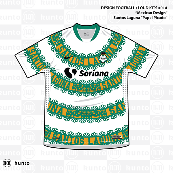 Santos Laguna "Papel Picado"