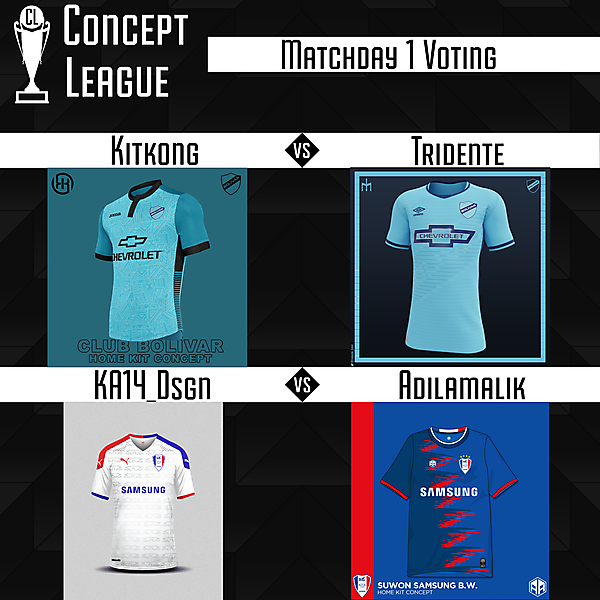 Second League Matchday 1 Voting