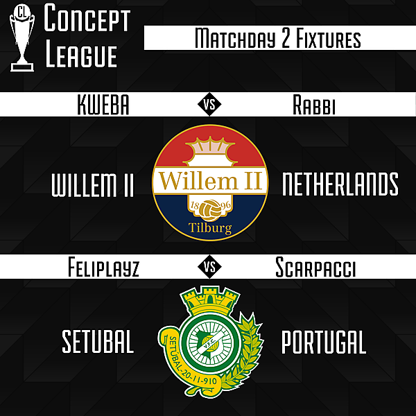 Premier League/Second League Matchday 2 Fixtures