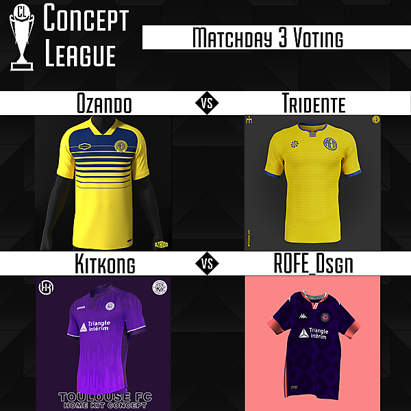 Second League Matchday 3 Voting