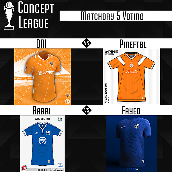 Premier League Matchday 5 Voting