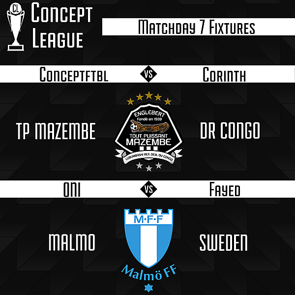 Premier League Matchday 7 Fixtures