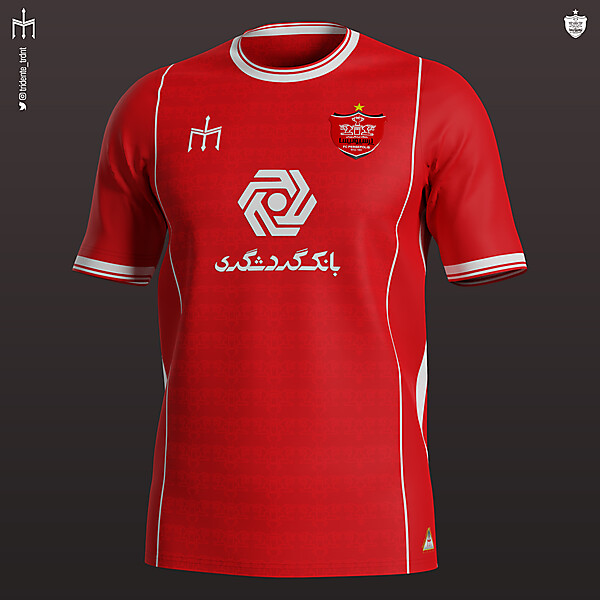 Persepolis Football Club X TRIDENTE | Home kit | KOTW