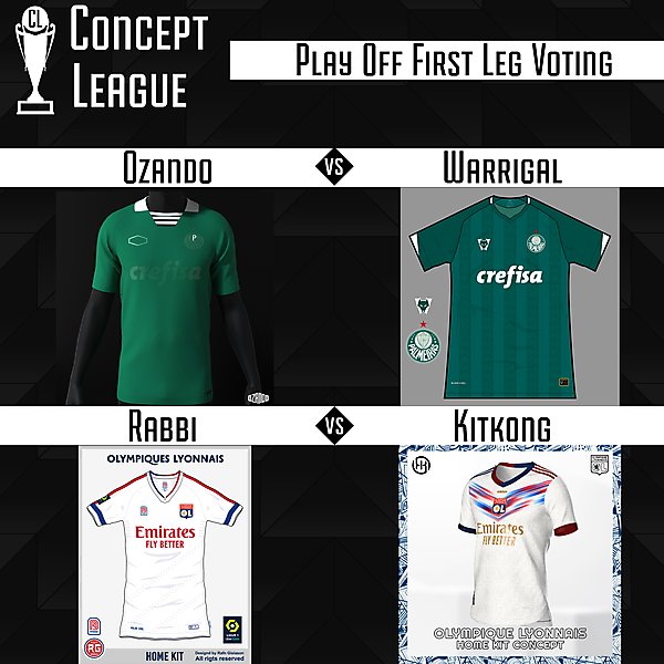 Second League Play Offs First Leg Voting