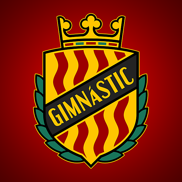 Gimnástic de Tarragona | Crest Redesign