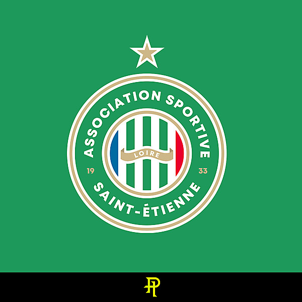 AS Saint-Etienne - Rebrand
