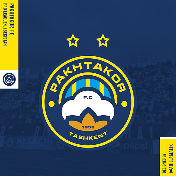Pakhtakor F.C crest redesign