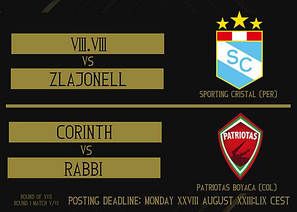 Round of 16 Part I - Matches 5 & 6