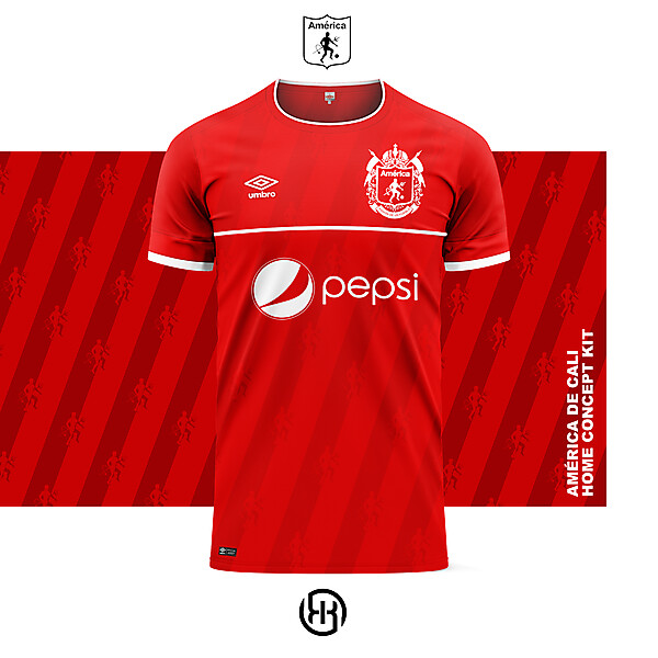 América de Cali | Home kit concept