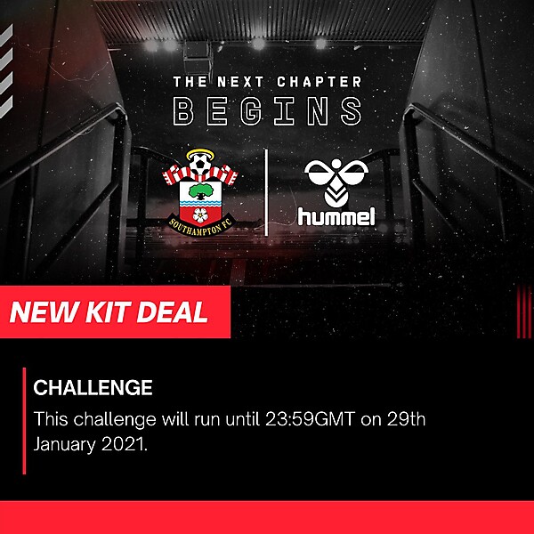 Southampton X Hummel Kit Challenge