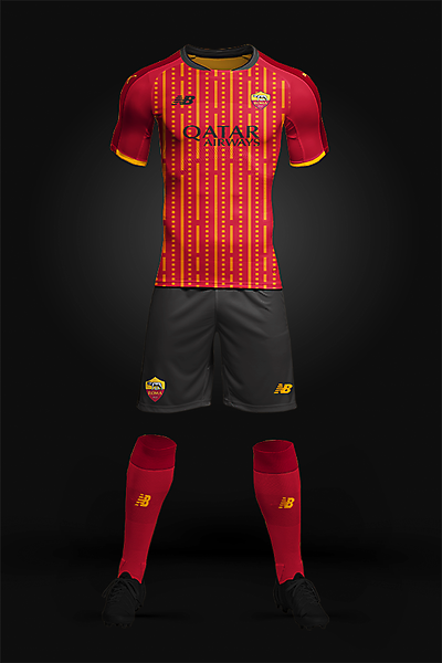 AS Roma X New Balance New Kit 