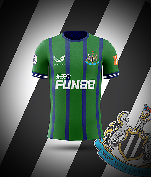 Newcastle Utd Away - Castore 2021/22