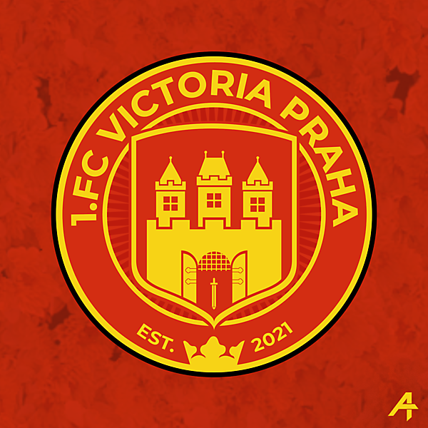 1.FC Victoria Praha Crest concept