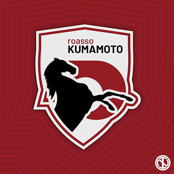 Roasso Kumamoto | Crest Redesign Concept