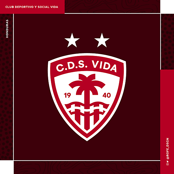 Club Deportivo y Social Vida | Rebranding By @rofe_dsgn