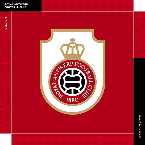 Royal Antwerp Football Club | Rebranding By @rofe_dsgn