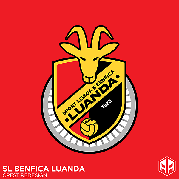 SL Benfica Luanda crest redesign