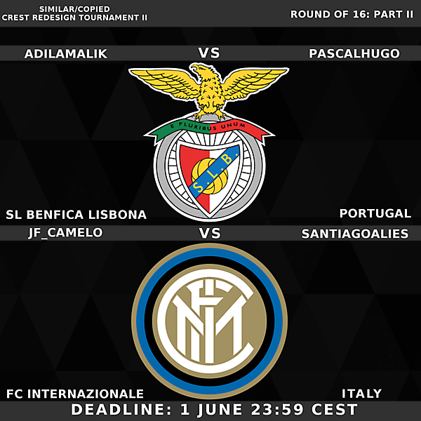 Round of 16 Part II - Matches 1 & 2