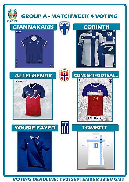 Group A Voting Matchweek 4
