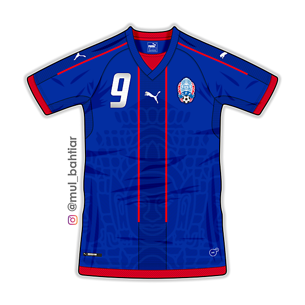 Cambodia Puma Home Jersey Concept