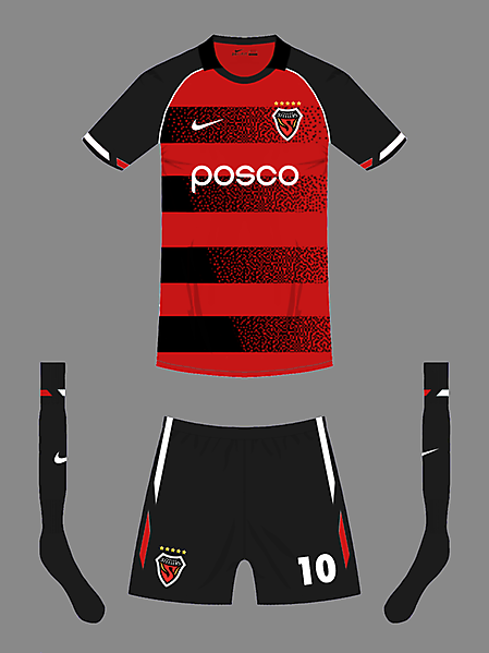 Pohang Steelers home kit